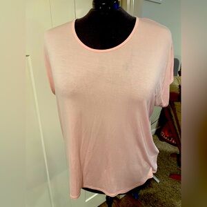 Pink Relaxed Fit Short Sleeve Tee